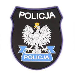 Naszywka emblemat Policja 3D