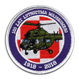 Naszywka Śmigłowiec Mi-2 100 LAT LOTNICTWA
