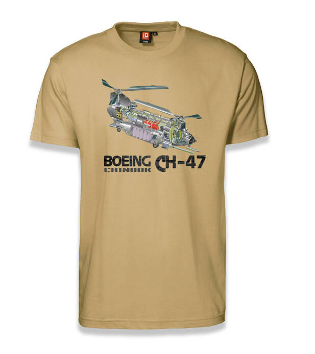 Koszulka Śmigłowiec Boeing CH-47 Chinook